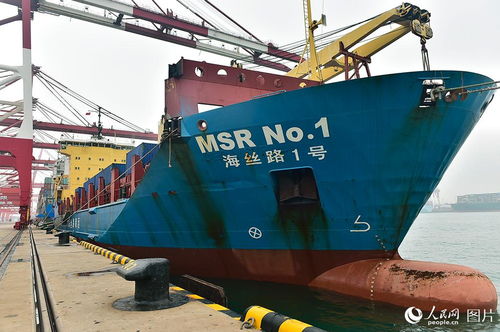 中国北方第一条内贸货物跨境运输航线开通